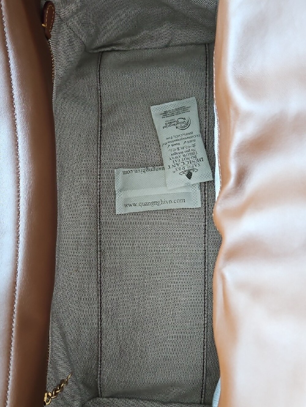 Coach Brown Suede Shoulder Bag with Front Pockets - Picture 4 of 4